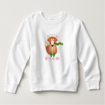 Fox in Mittens Kids Sweater