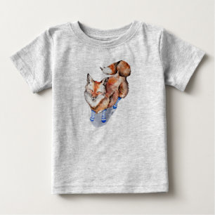 Fox in Socks Baby T-Shirt