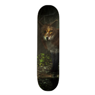 Fox in the Deep Forest Skateboard