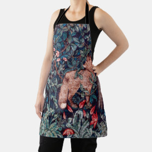 Fox in The Forest, William Morris Apron
