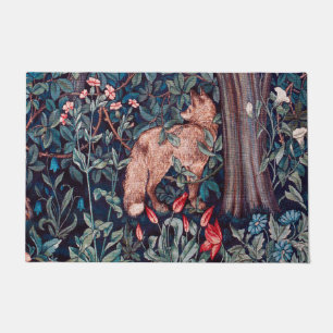 Fox in The Forest, William Morris Doormat