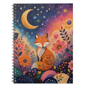 Fox in the Star Garden Notebook