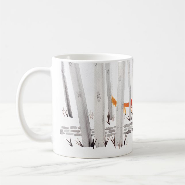 Fox in the Woods mug (Left)