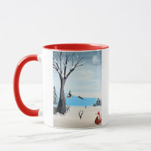 Fox in Winter Mug