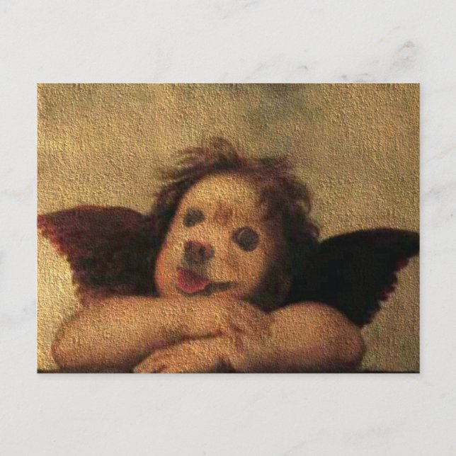 Fox Is A Cherub Postcard (Front)