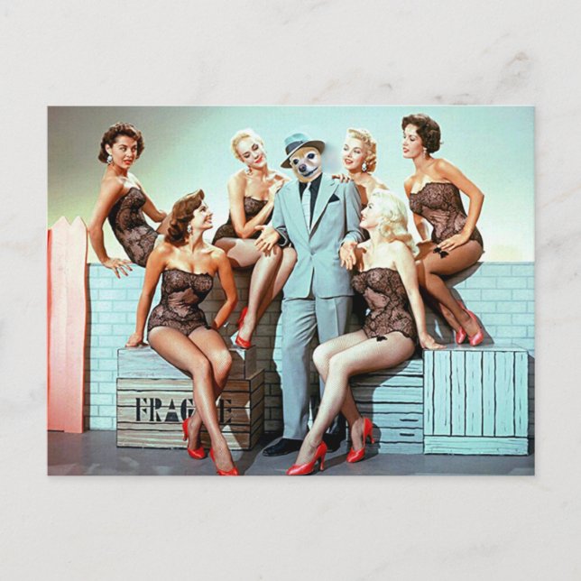 Fox Is The Ladies Man Postcard (Front)