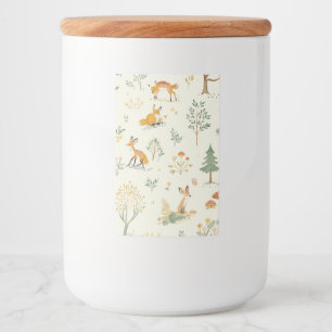 "Fox Jar of Whimsy" Food Label