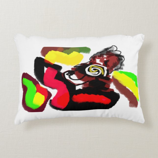 Fox jump crazy Autumn Decorative Cushion (Front)