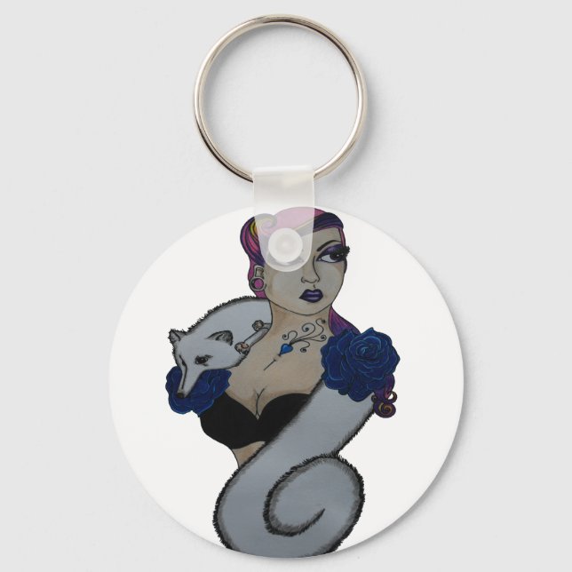 fox key ring (Front)
