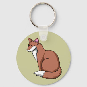 Fox Key Ring