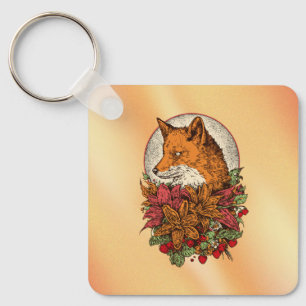 Fox Key Ring