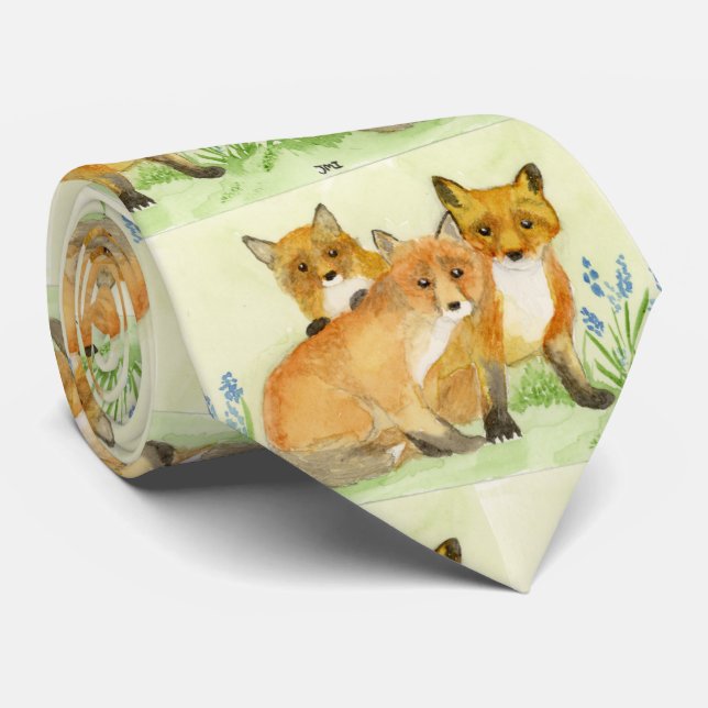 Fox Kits Tie (Rolled)