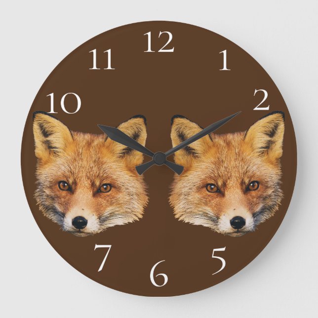 Fox Large Clock (Front)