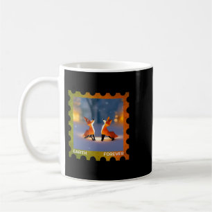 Fox Lover EARTH FOREVER Environmental Protection S Coffee Mug