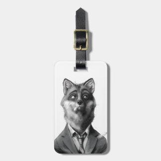 Fox Luggage Tag
