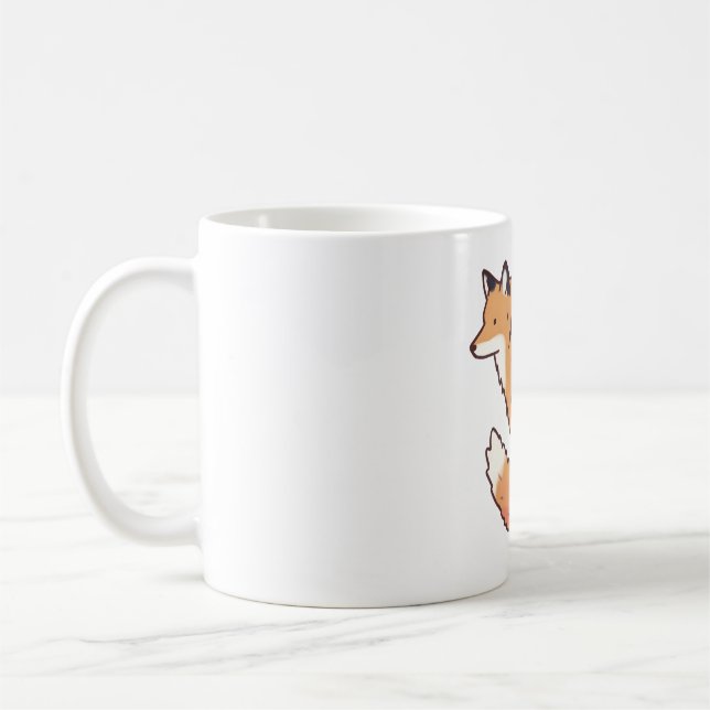Fox Magic Coffee Mug (Left)