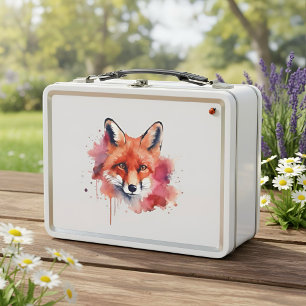 Fox Metal Lunch Box