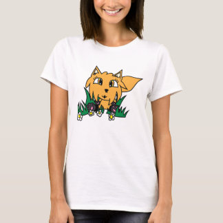 Fox N Flowers T-Shirt