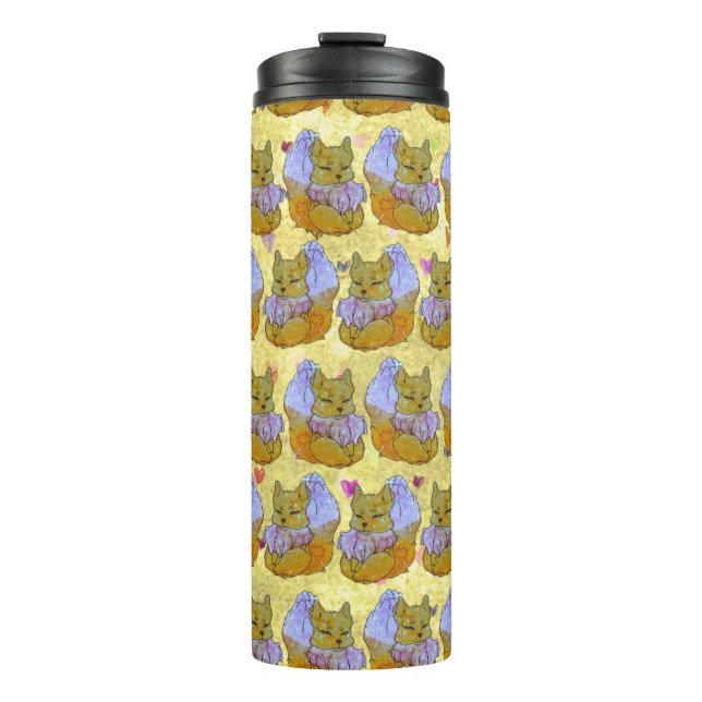 Fox named Dice Thermal Tumbler (Front)