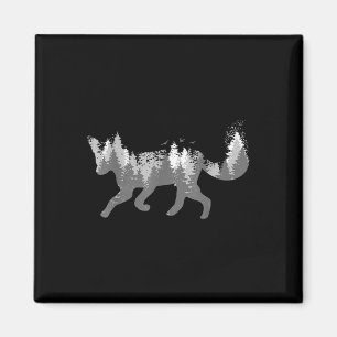 Fox Nature Outdoor Hiking Camping Hunting Gift Magnet