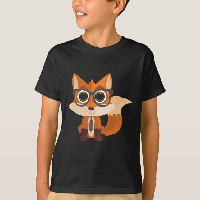 Fox Nerd T-Shirt (Front)