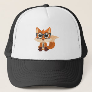 Fox Nerd Trucker Hat