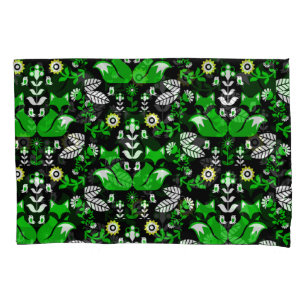 Fox Nordic Scandinavian Folk Art     Tablecloth Pillowcase