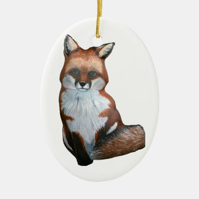 Fox Ornament (Front)