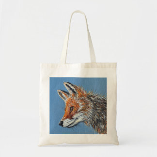Fox Painting Tote Bag