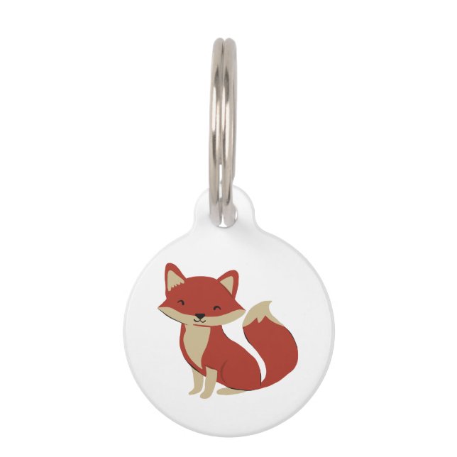 Fox Pet Tag (Front)