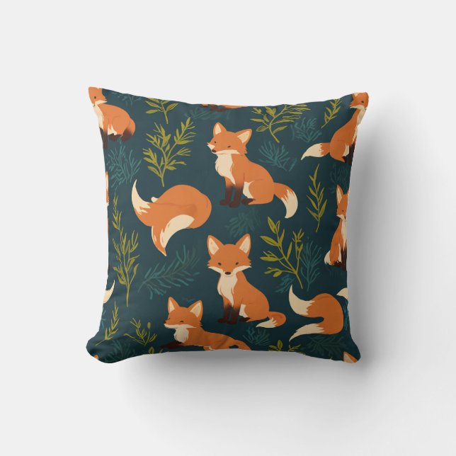 Fox pillow cushion (Front)