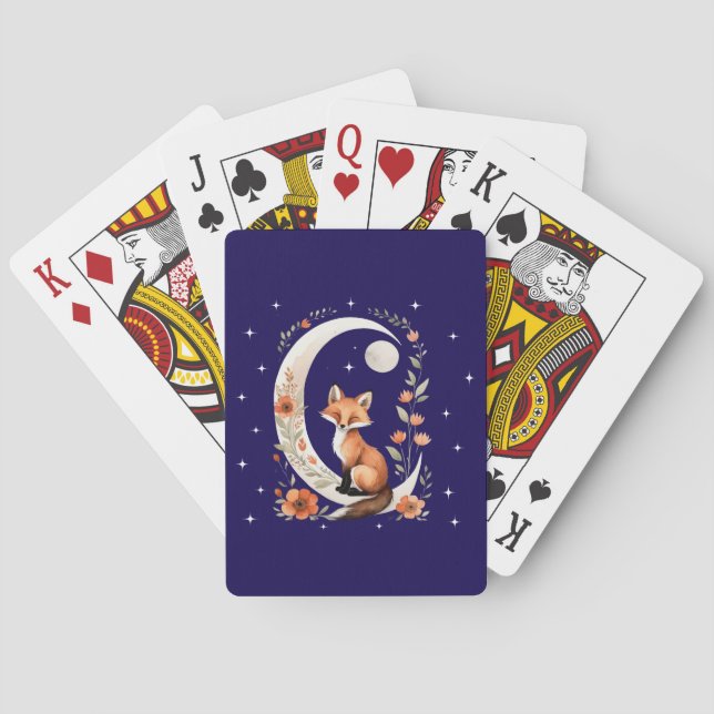 Fox Playing Cards (Back)