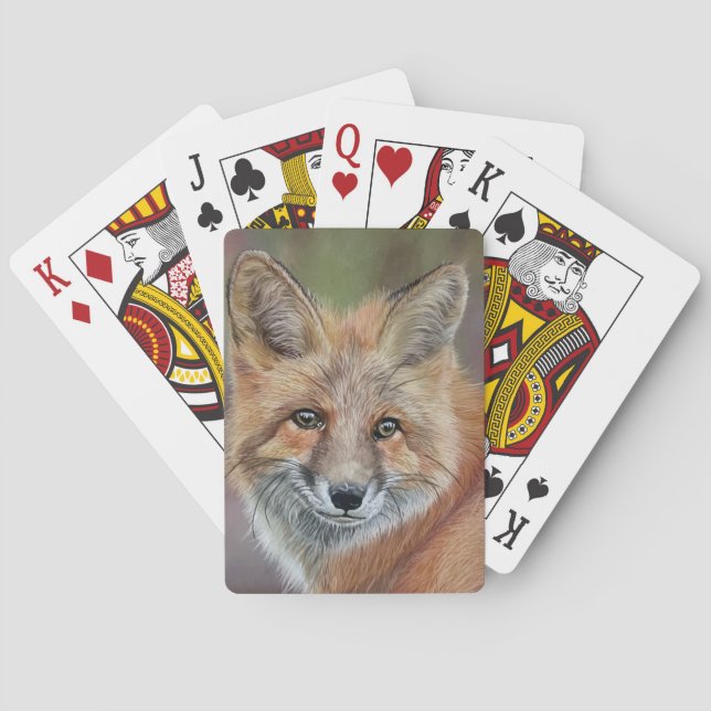 Fox Playing Cards (Back)
