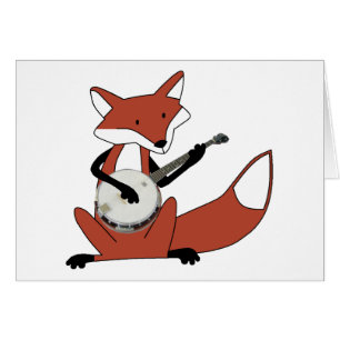 Fox Playing the Banjo