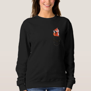 Fox Pocket Animal Vintage  Idea Sweatshirt