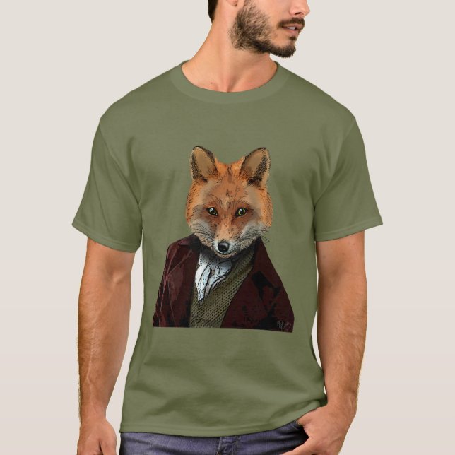 Fox Portrait 2 T-Shirt (Front)