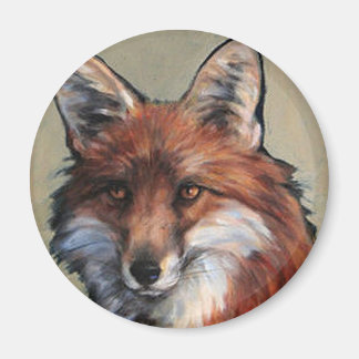 Fox Portrait Magnet