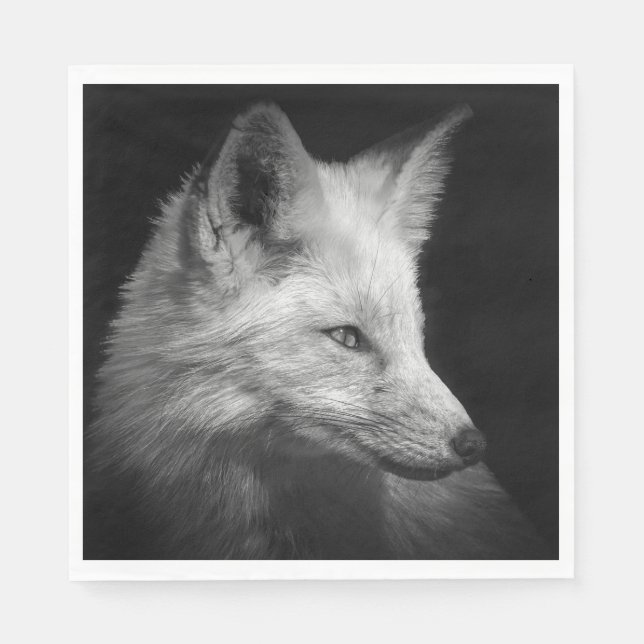 Fox Portrait Napkins (Front)