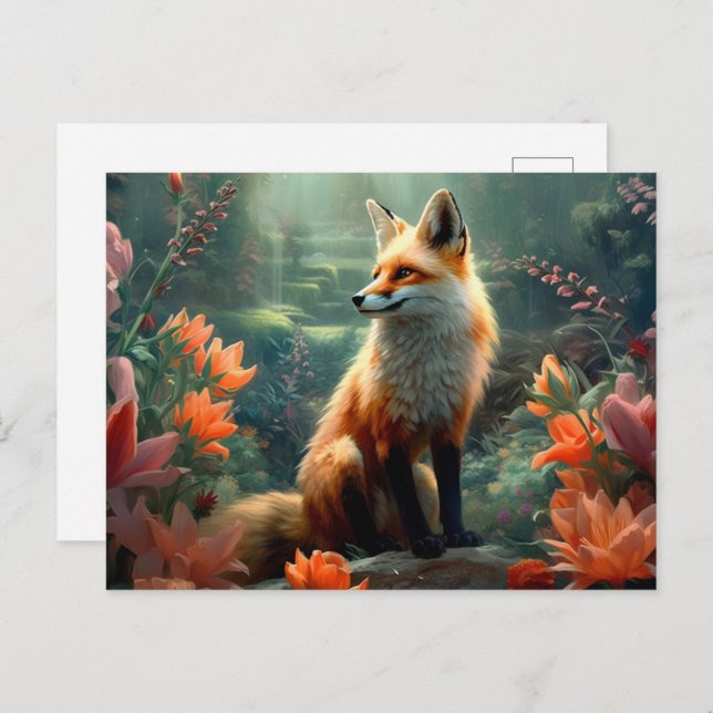 Fox Postcard (Front/Back)