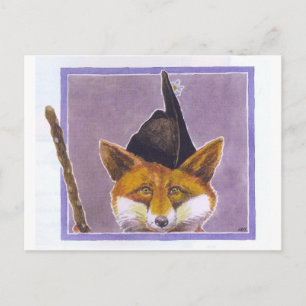 Fox Postcard Asturian Fox Asturias Spain