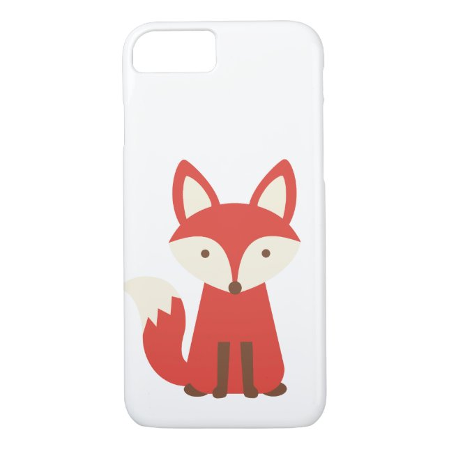 Fox print phone case (Back)