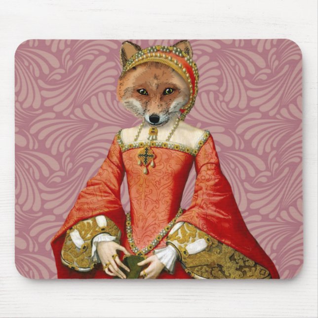 Fox Queen Mouse Pad (Front)