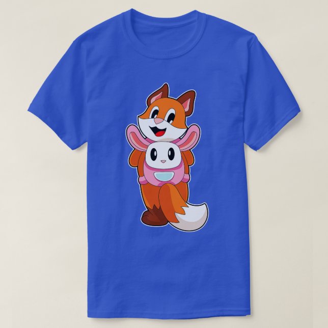 Fox Rabbit Bag T-Shirt (Design Front)