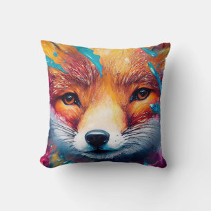 Fox Red fox Animal Discovery Adventure Nature Cushion