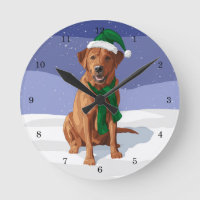 Fox Red Labrador Retriever Christmas Dog