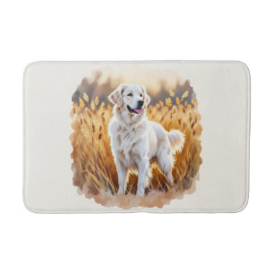 Fox Red Labrador Retriever Dog Bath Mat
