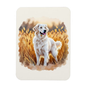 Fox Red Labrador Retriever Dog Magnet
