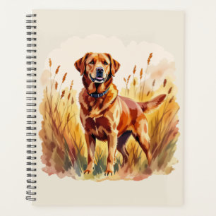 Fox Red Labrador Retriever Dog Planner
