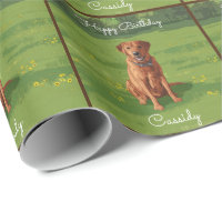 Fox Red Yellow Labrador Retriever Dog