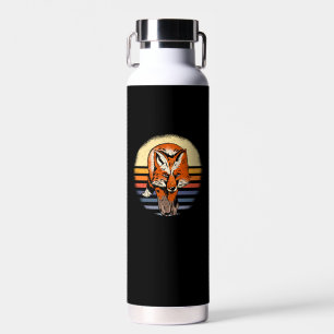 Fox Retro Water Bottle